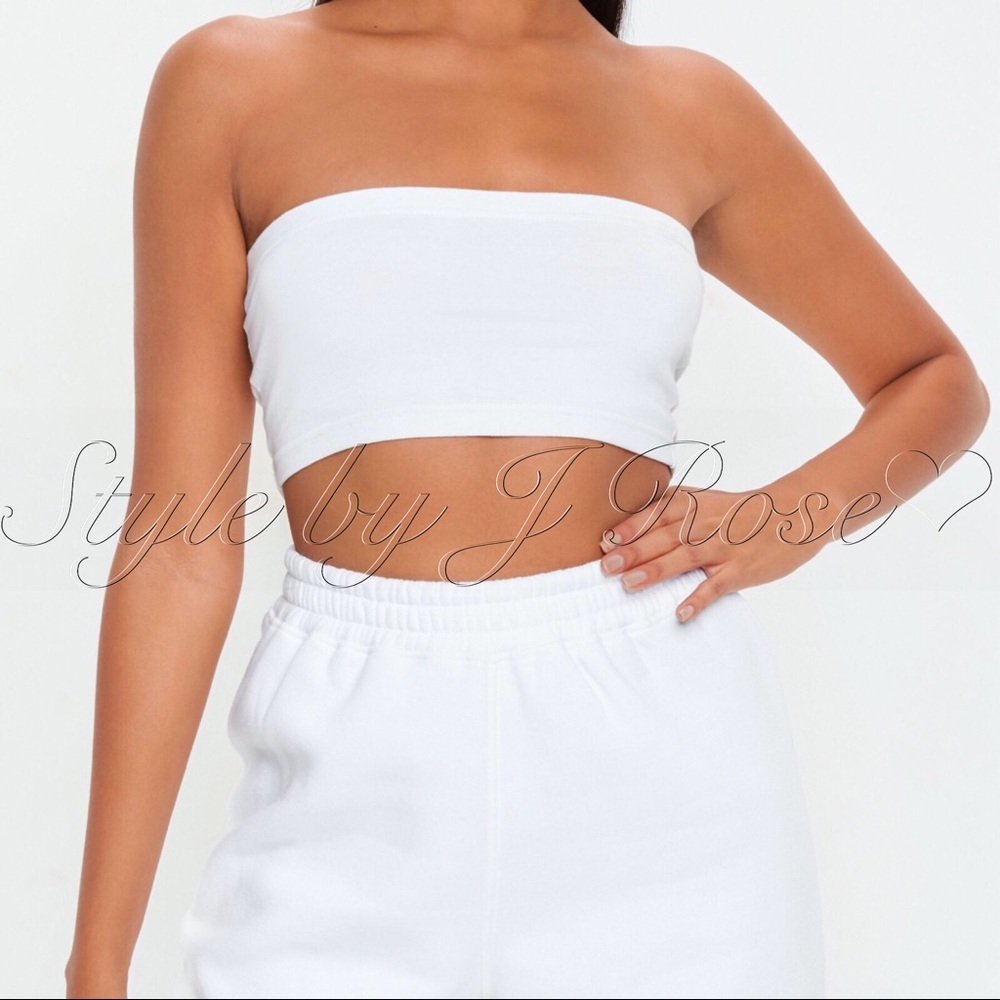 ANNA MUST-HAVE White Seamless Bandeau